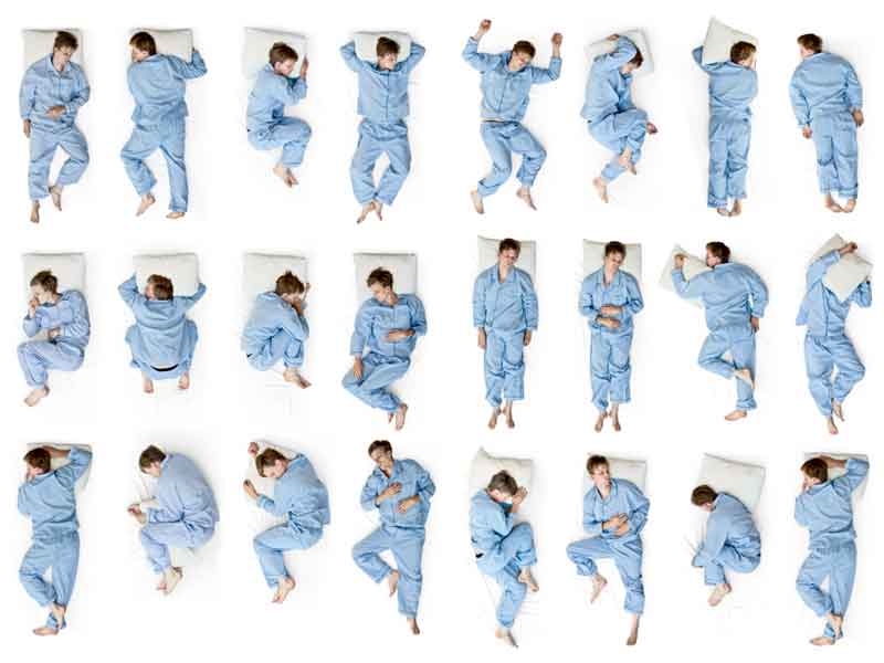 The Perfect Sleeping Positions to Common Body Problems